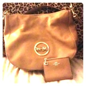Coach hobo/small coach wallet